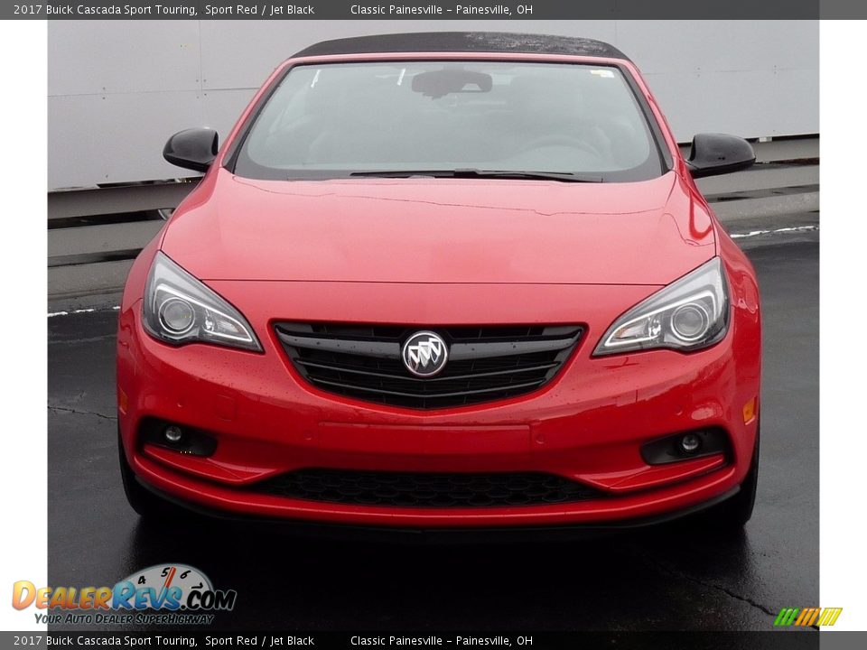 2017 Buick Cascada Sport Touring Sport Red / Jet Black Photo #8