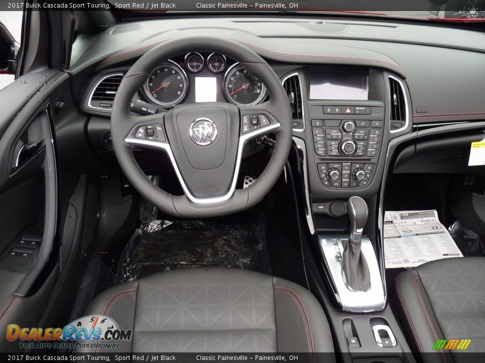 2017 Buick Cascada Sport Touring Sport Red / Jet Black Photo #12