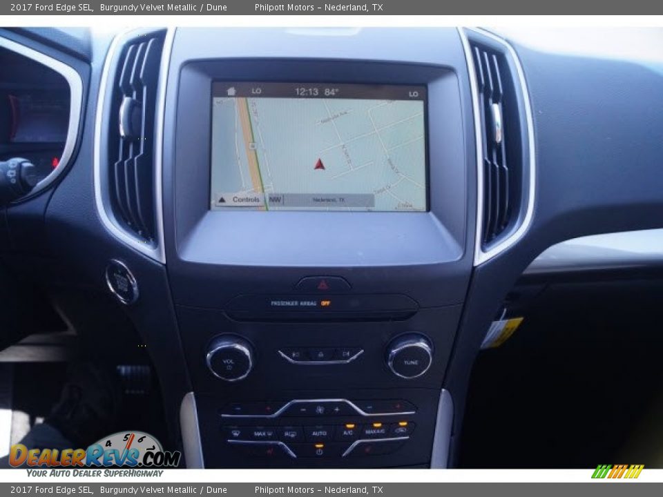 2017 Ford Edge SEL Burgundy Velvet Metallic / Dune Photo #14