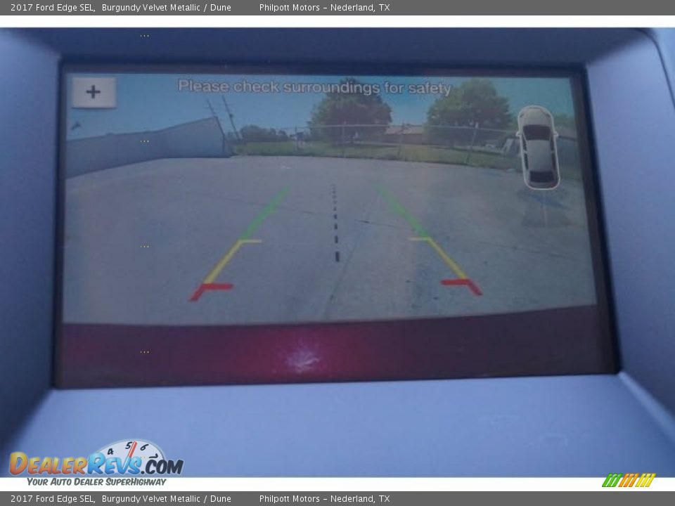 2017 Ford Edge SEL Burgundy Velvet Metallic / Dune Photo #15