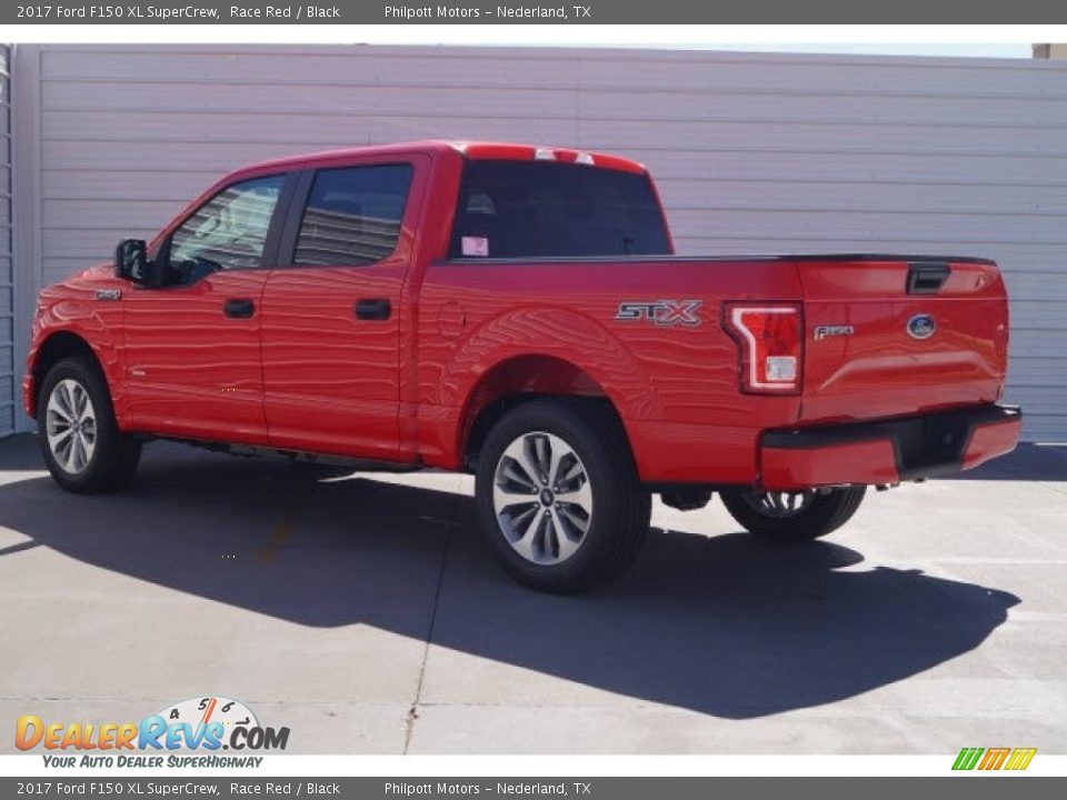 2017 Ford F150 XL SuperCrew Race Red / Black Photo #4