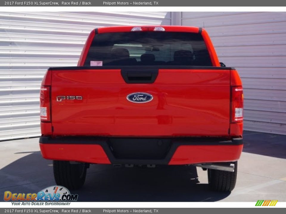 2017 Ford F150 XL SuperCrew Race Red / Black Photo #5