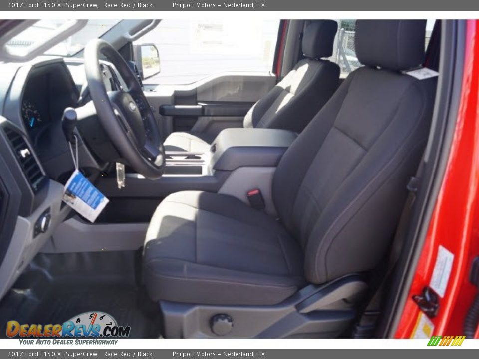 2017 Ford F150 XL SuperCrew Race Red / Black Photo #12