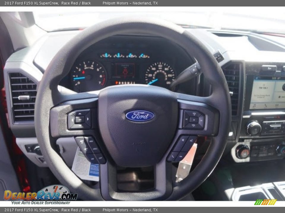 2017 Ford F150 XL SuperCrew Race Red / Black Photo #13