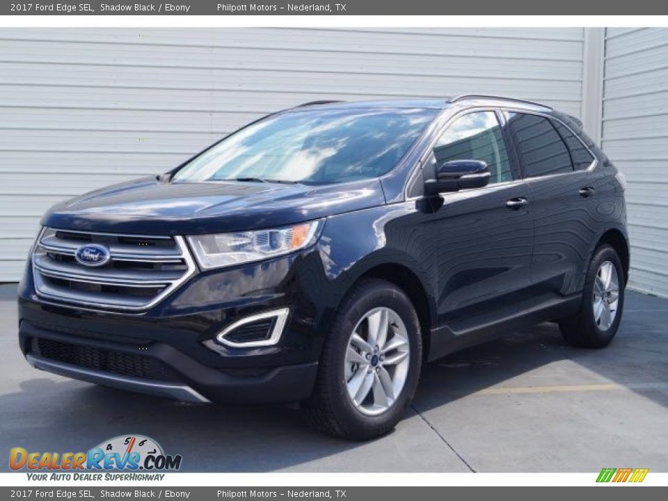Front 3/4 View of 2017 Ford Edge SEL Photo #3
