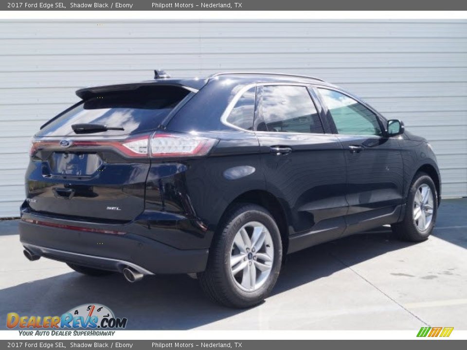 2017 Ford Edge SEL Shadow Black / Ebony Photo #4