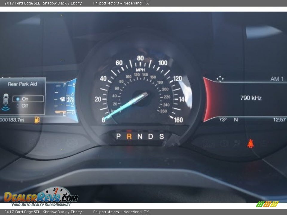2017 Ford Edge SEL Shadow Black / Ebony Photo #11