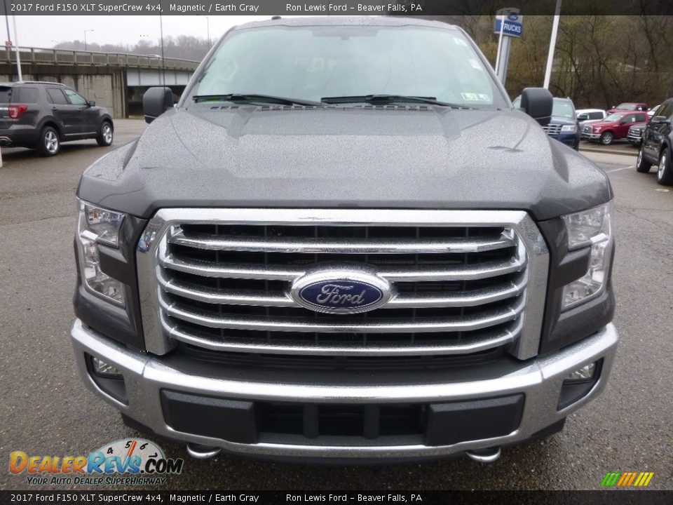 2017 Ford F150 XLT SuperCrew 4x4 Magnetic / Earth Gray Photo #7