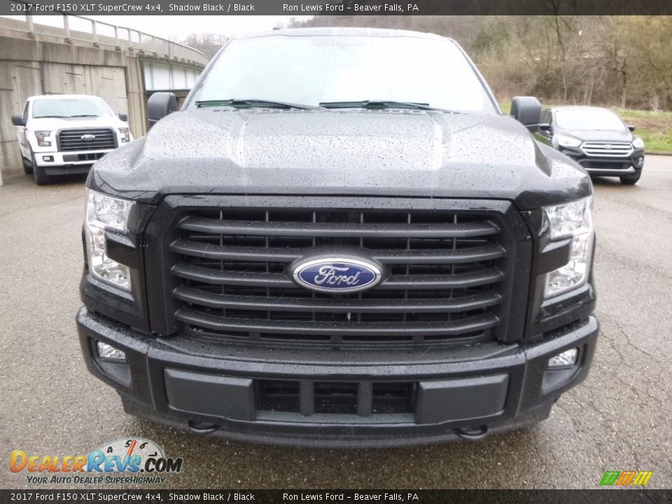 2017 Ford F150 XLT SuperCrew 4x4 Shadow Black / Black Photo #7