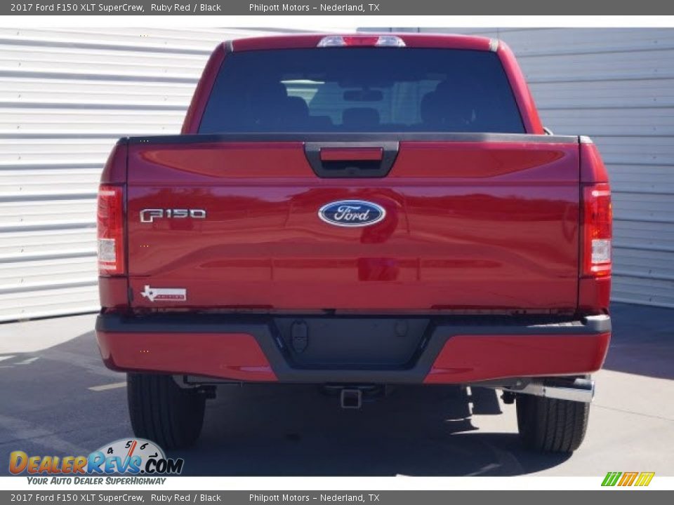 2017 Ford F150 XLT SuperCrew Ruby Red / Black Photo #5