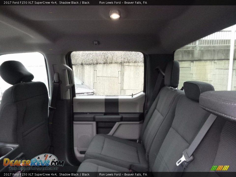 2017 Ford F150 XLT SuperCrew 4x4 Shadow Black / Black Photo #11