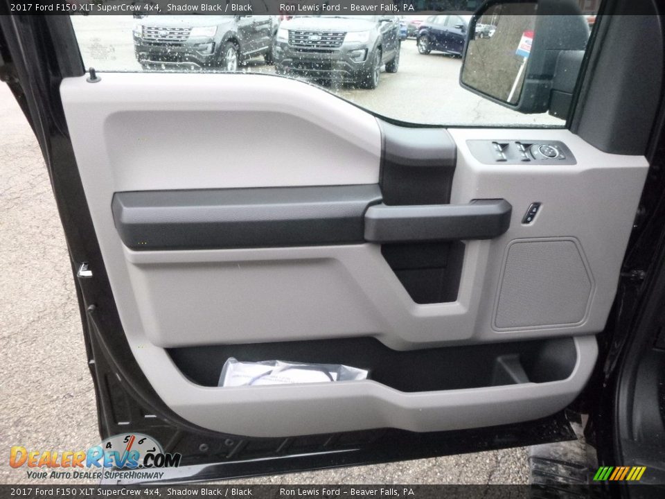 2017 Ford F150 XLT SuperCrew 4x4 Shadow Black / Black Photo #13