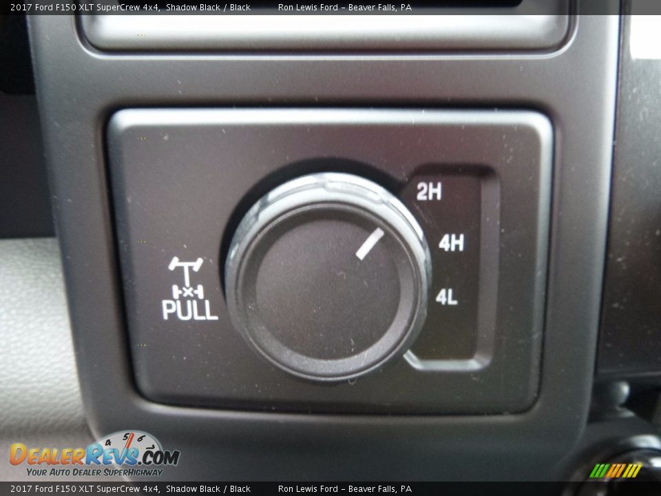 2017 Ford F150 XLT SuperCrew 4x4 Shadow Black / Black Photo #17