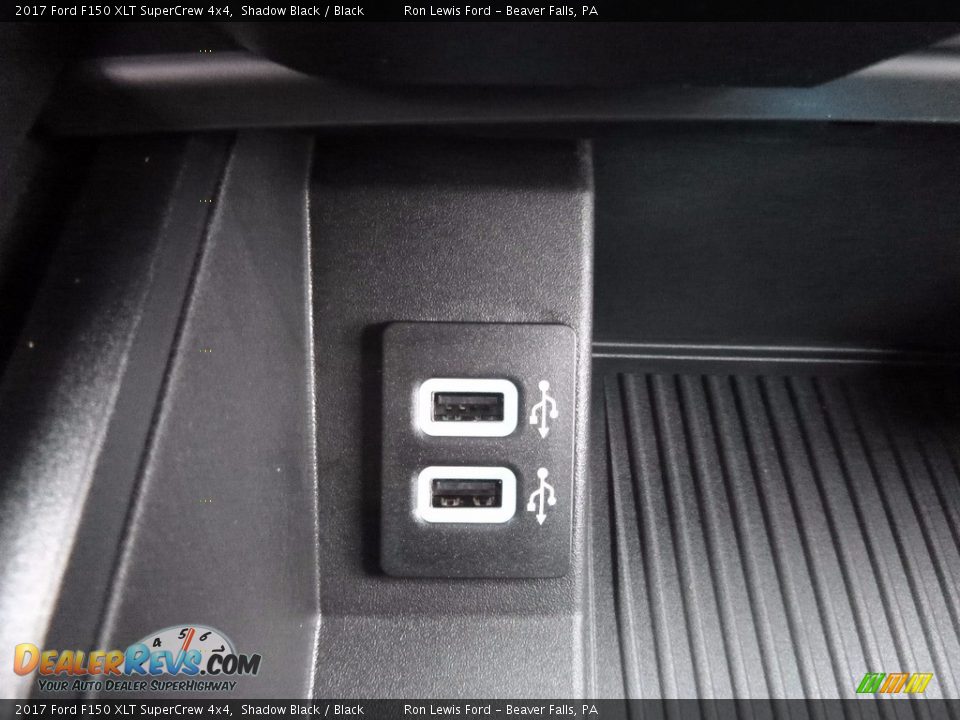 2017 Ford F150 XLT SuperCrew 4x4 Shadow Black / Black Photo #19