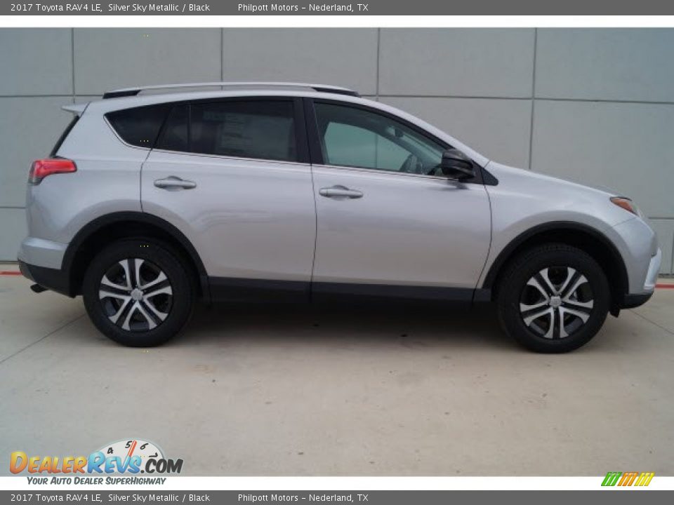 2017 Toyota RAV4 LE Silver Sky Metallic / Black Photo #2