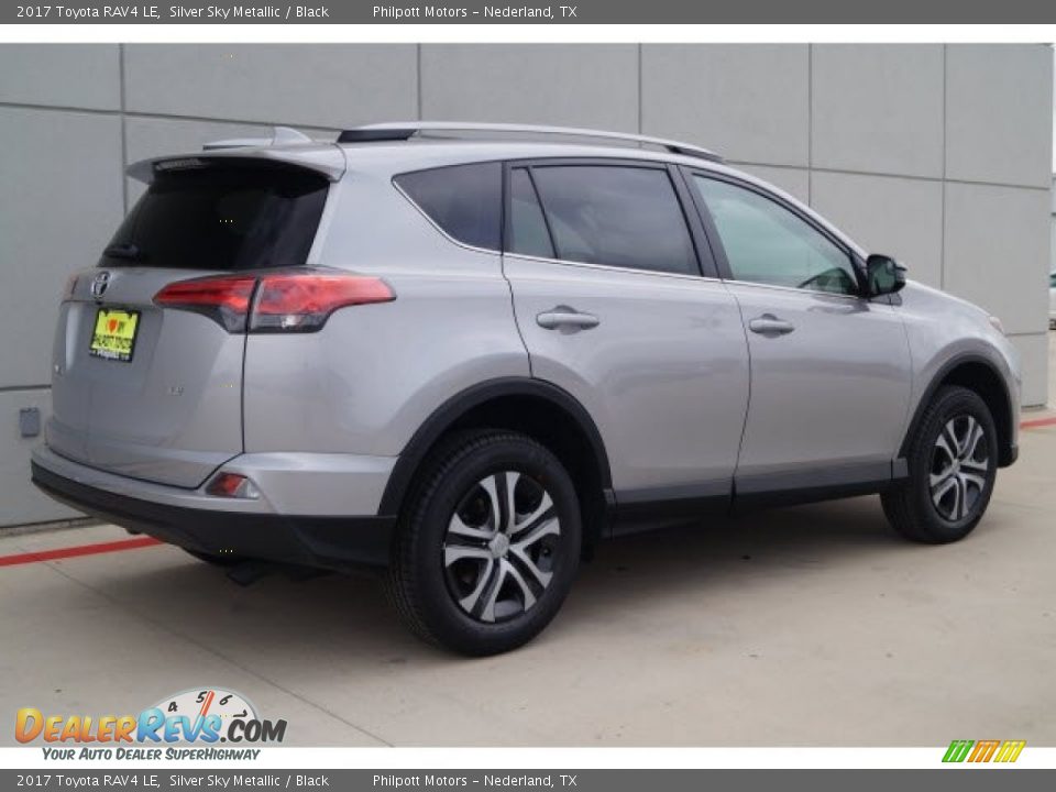 2017 Toyota RAV4 LE Silver Sky Metallic / Black Photo #3