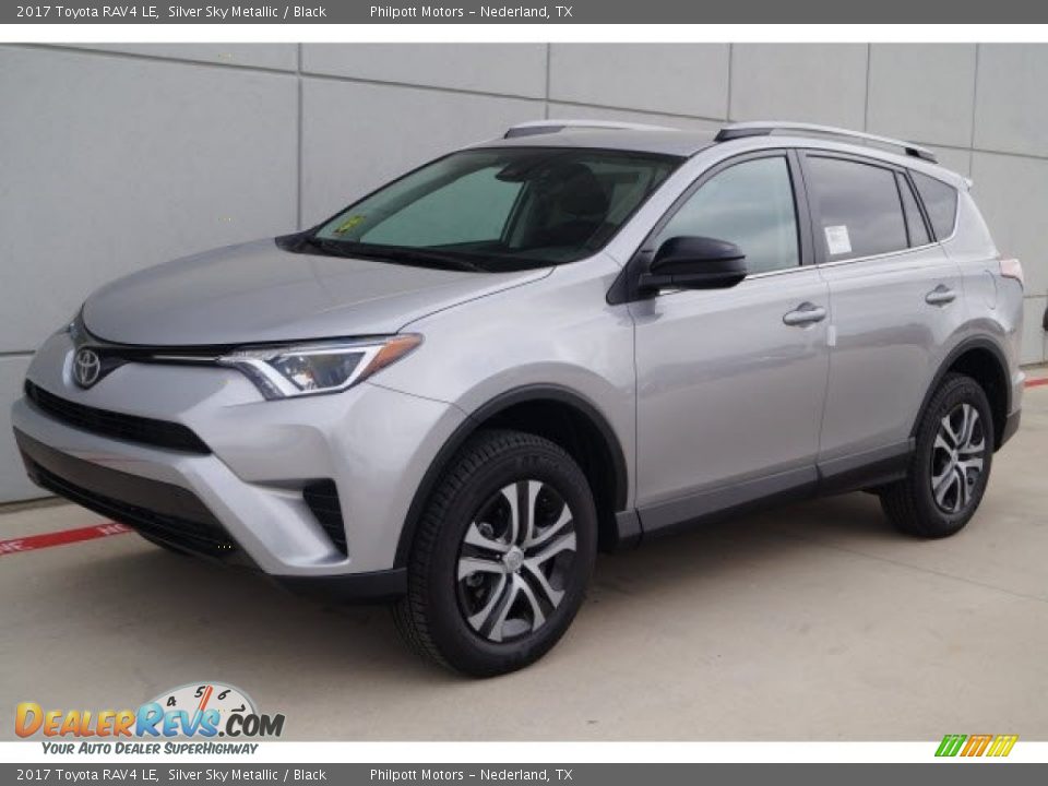 2017 Toyota RAV4 LE Silver Sky Metallic / Black Photo #6