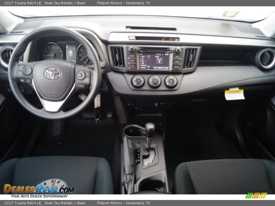 2017 Toyota RAV4 LE Silver Sky Metallic / Black Photo #7