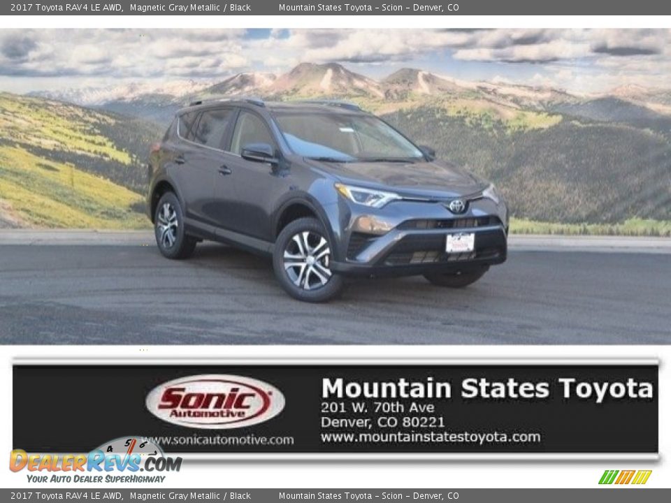 2017 Toyota RAV4 LE AWD Magnetic Gray Metallic / Black Photo #1