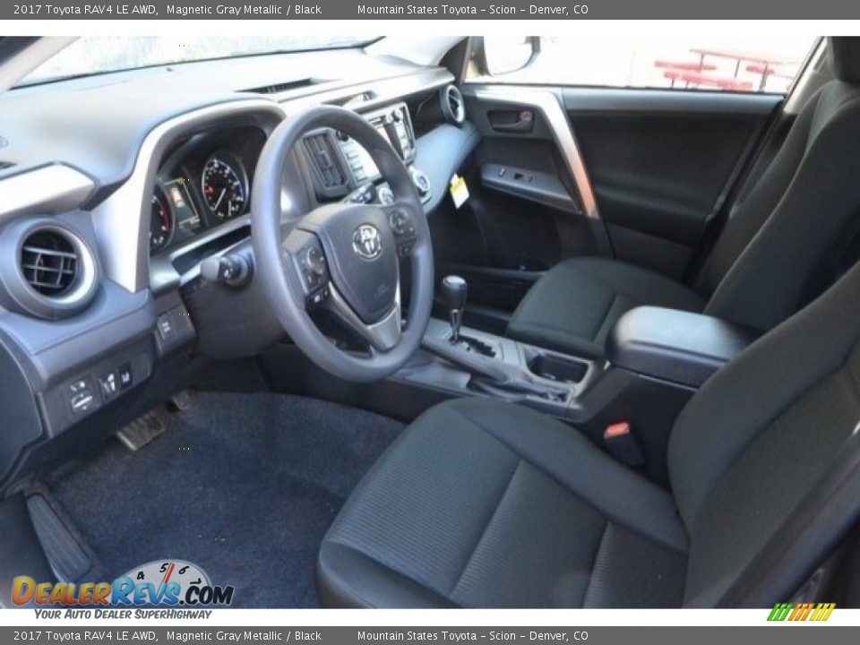 2017 Toyota RAV4 LE AWD Magnetic Gray Metallic / Black Photo #5