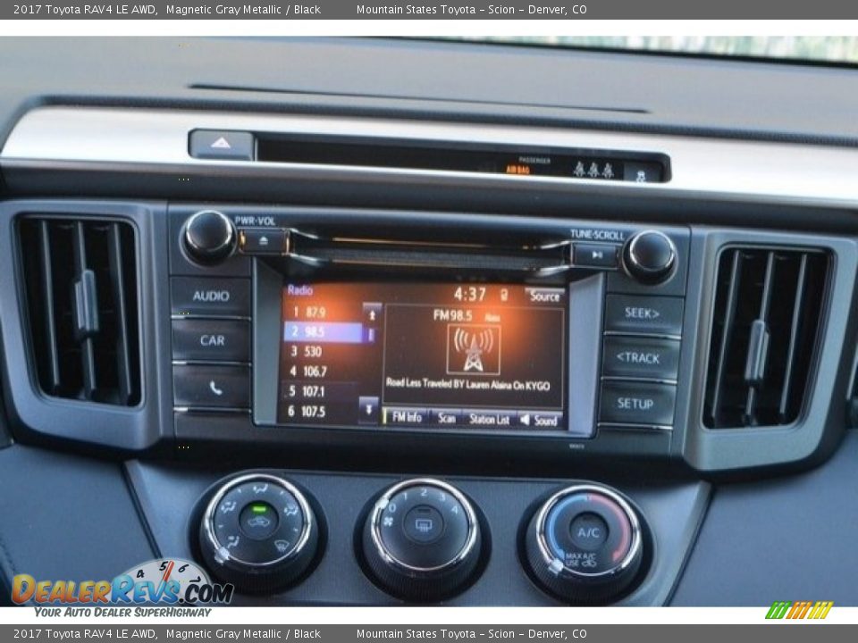 2017 Toyota RAV4 LE AWD Magnetic Gray Metallic / Black Photo #6