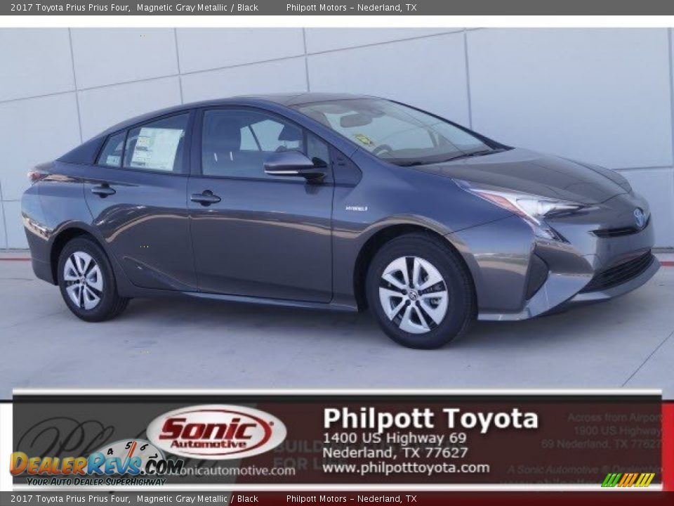 2017 Toyota Prius Prius Four Magnetic Gray Metallic / Black Photo #1