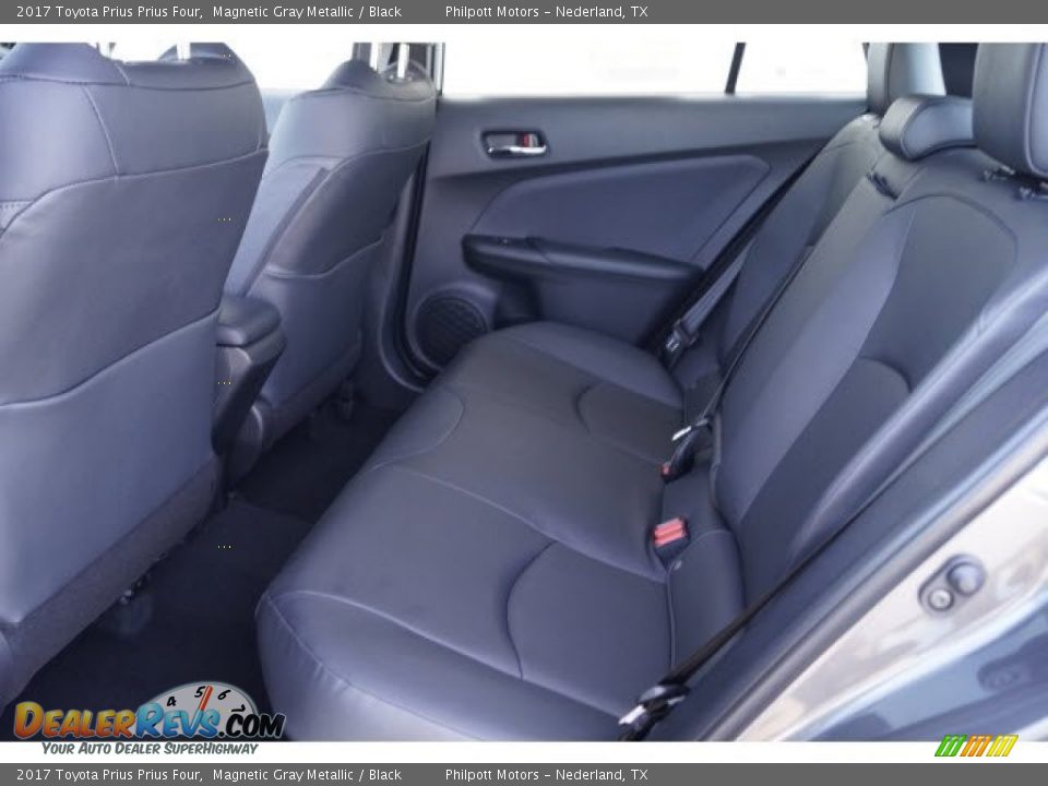 Rear Seat of 2017 Toyota Prius Prius Four Photo #8