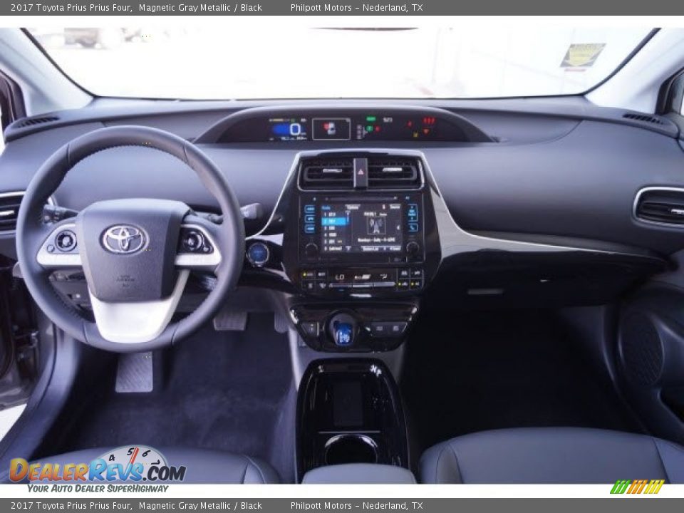 Dashboard of 2017 Toyota Prius Prius Four Photo #9