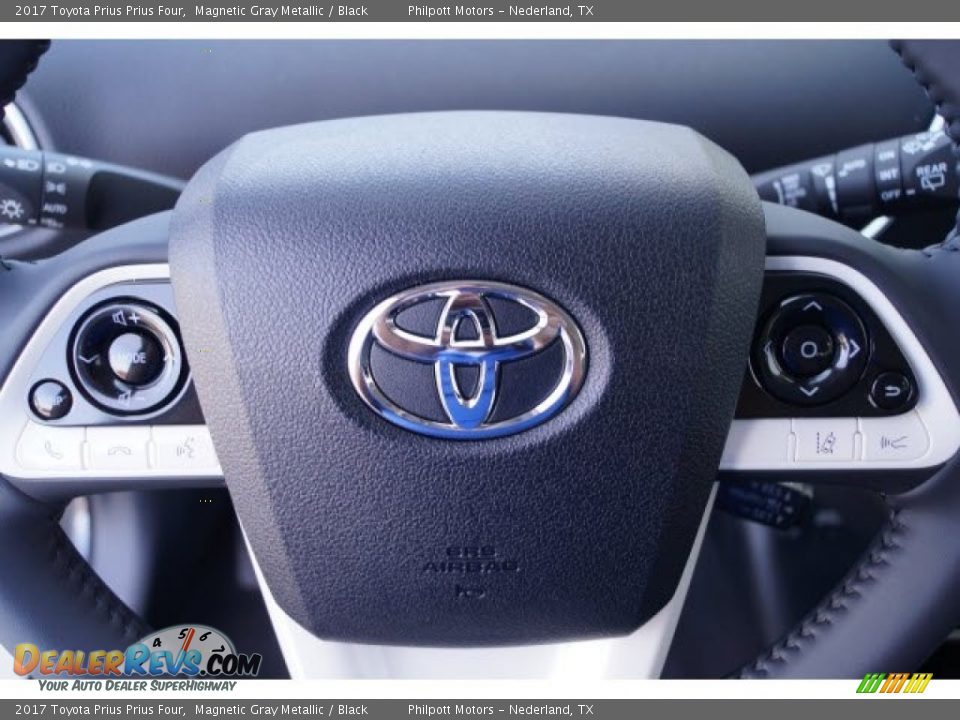 2017 Toyota Prius Prius Four Magnetic Gray Metallic / Black Photo #10