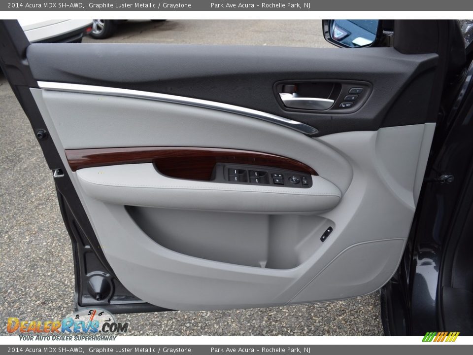 2014 Acura MDX SH-AWD Graphite Luster Metallic / Graystone Photo #9