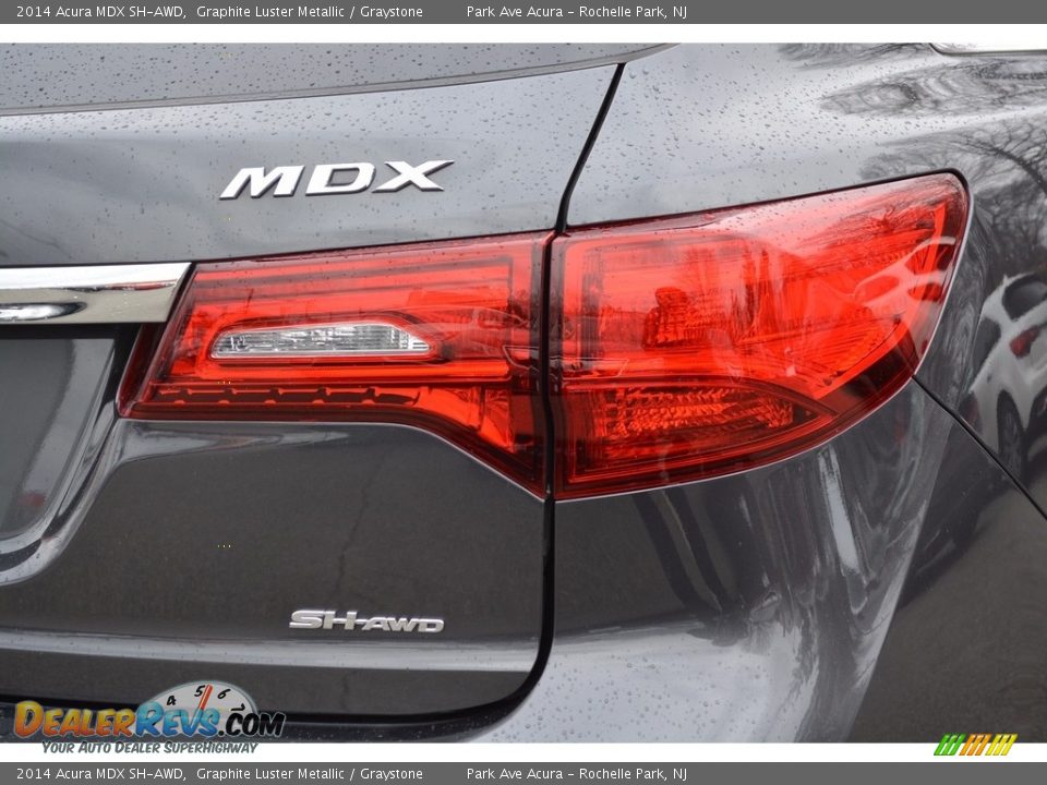 2014 Acura MDX SH-AWD Graphite Luster Metallic / Graystone Photo #24