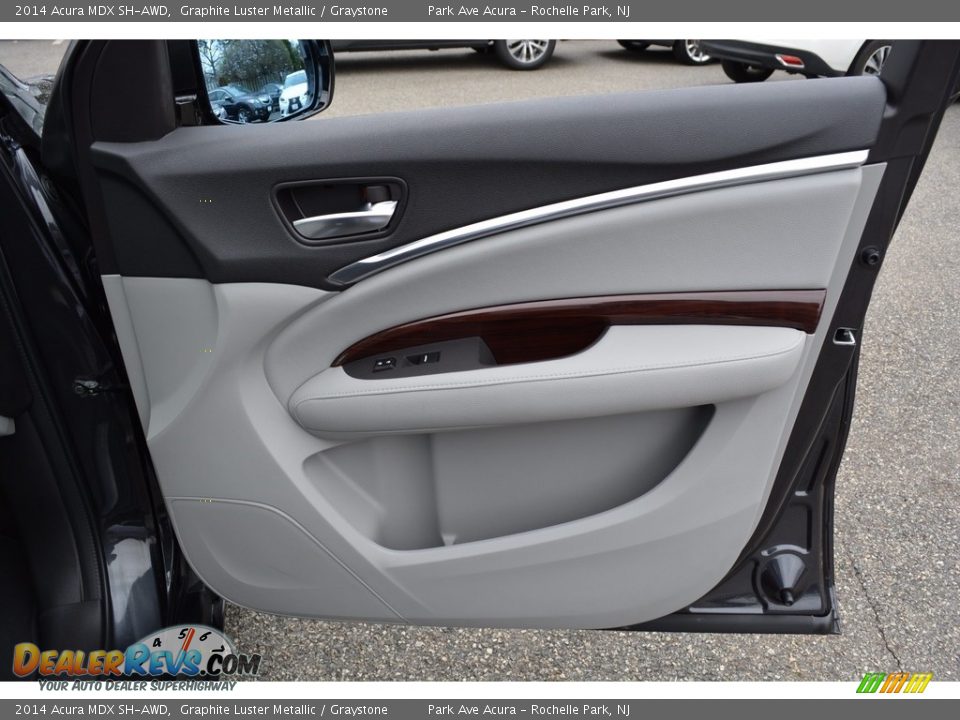 2014 Acura MDX SH-AWD Graphite Luster Metallic / Graystone Photo #27