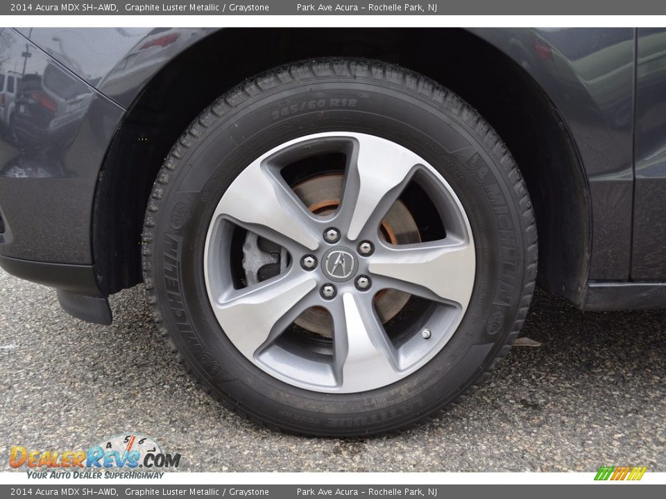 2014 Acura MDX SH-AWD Graphite Luster Metallic / Graystone Photo #33