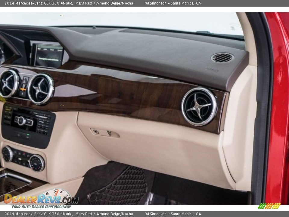 2014 Mercedes-Benz GLK 350 4Matic Mars Red / Almond Beige/Mocha Photo #23