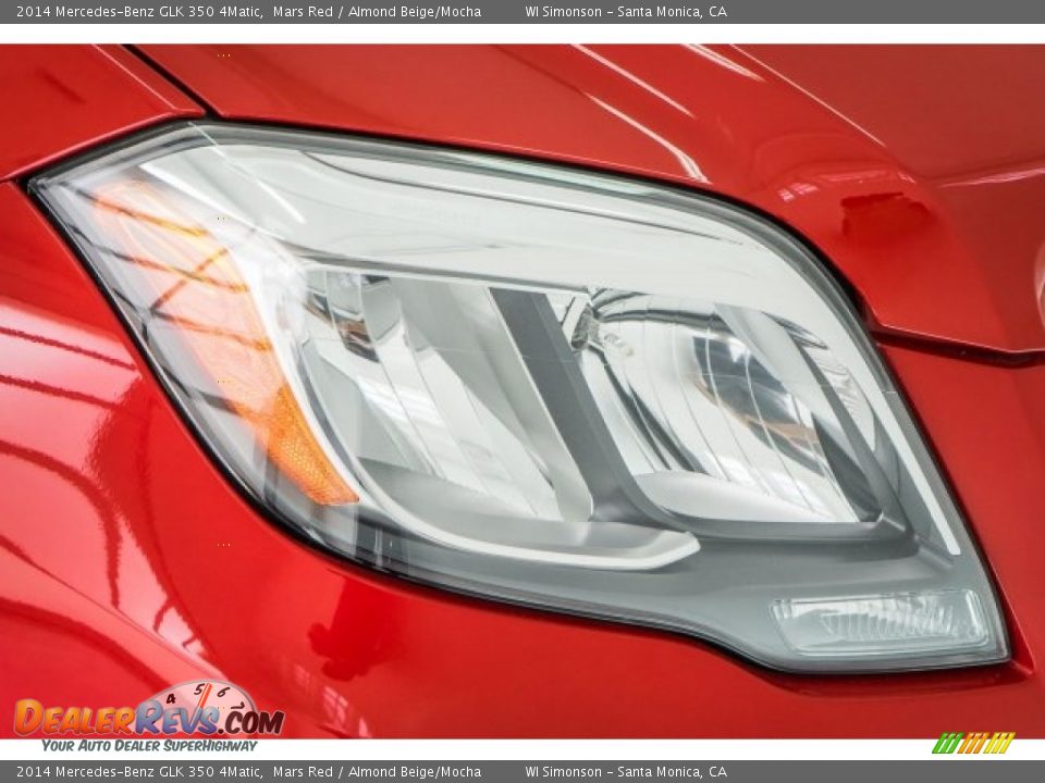 2014 Mercedes-Benz GLK 350 4Matic Mars Red / Almond Beige/Mocha Photo #27
