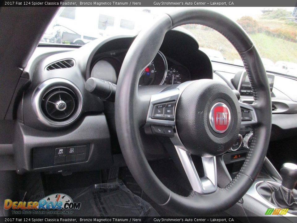 2017 Fiat 124 Spider Classica Roadster Steering Wheel Photo #11