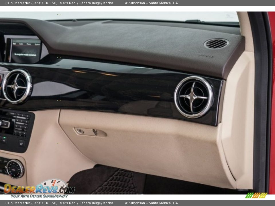 2015 Mercedes-Benz GLK 350 Mars Red / Sahara Beige/Mocha Photo #23