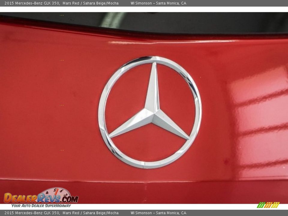 2015 Mercedes-Benz GLK 350 Mars Red / Sahara Beige/Mocha Photo #29