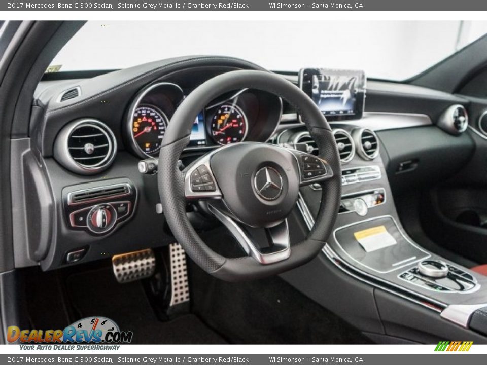 Dashboard of 2017 Mercedes-Benz C 300 Sedan Photo #5