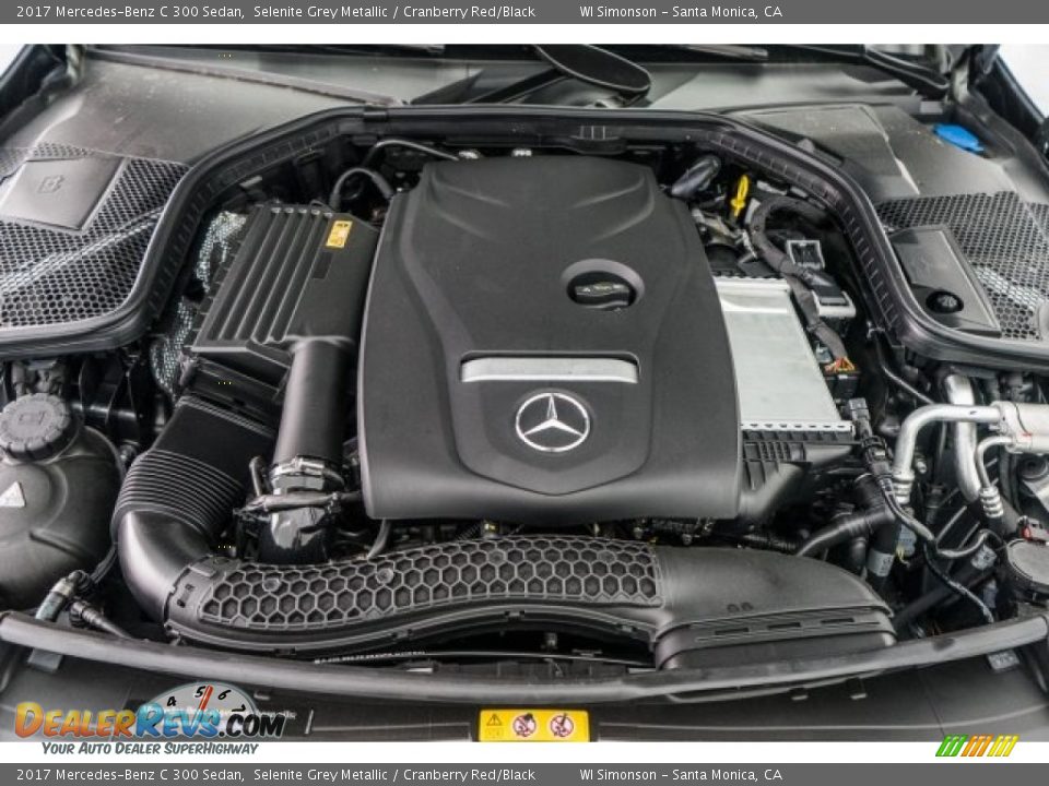 2017 Mercedes-Benz C 300 Sedan 2.0 Liter DI Turbocharged DOHC 16-Valve VVT 4 Cylinder Engine Photo #9