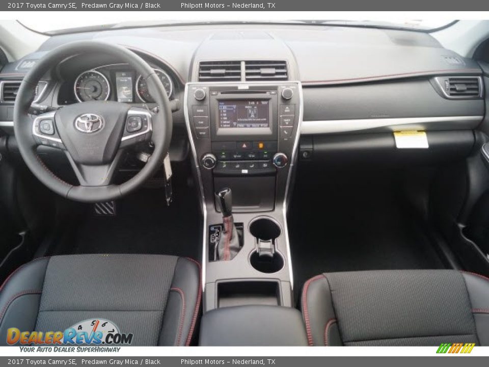 2017 Toyota Camry SE Predawn Gray Mica / Black Photo #7