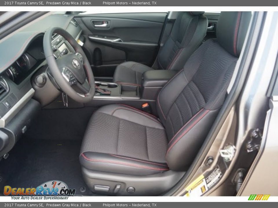 2017 Toyota Camry SE Predawn Gray Mica / Black Photo #10