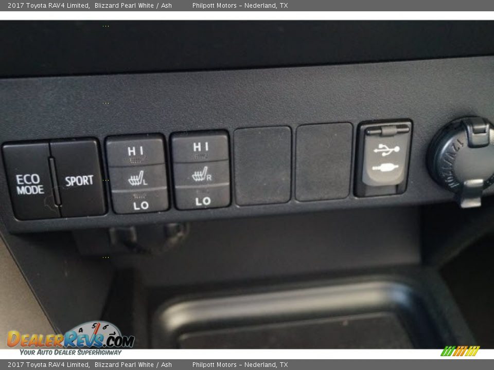 2017 Toyota RAV4 Limited Blizzard Pearl White / Ash Photo #13