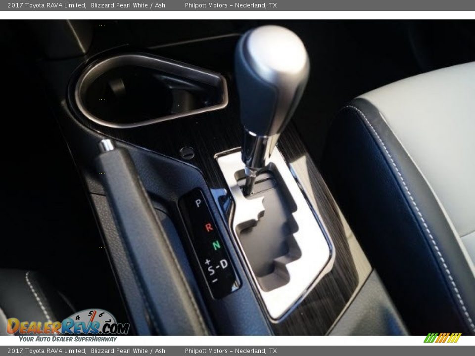 2017 Toyota RAV4 Limited Blizzard Pearl White / Ash Photo #14