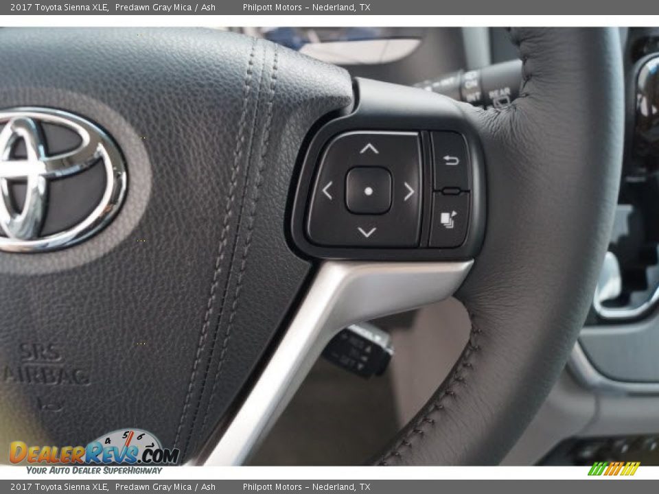 2017 Toyota Sienna XLE Predawn Gray Mica / Ash Photo #13