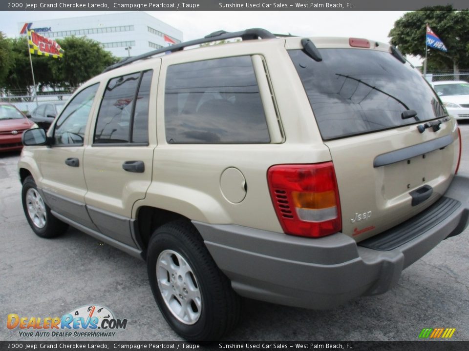 2000 Jeep Grand Cherokee Laredo Champagne Pearlcoat / Taupe Photo #7
