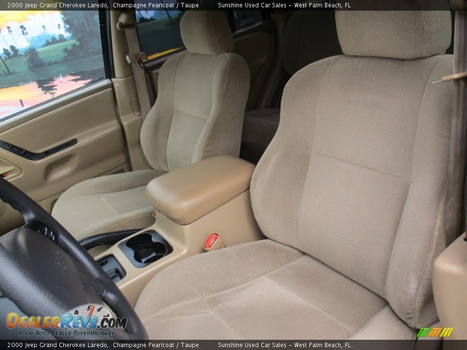 2000 Jeep Grand Cherokee Laredo Champagne Pearlcoat / Taupe Photo #12