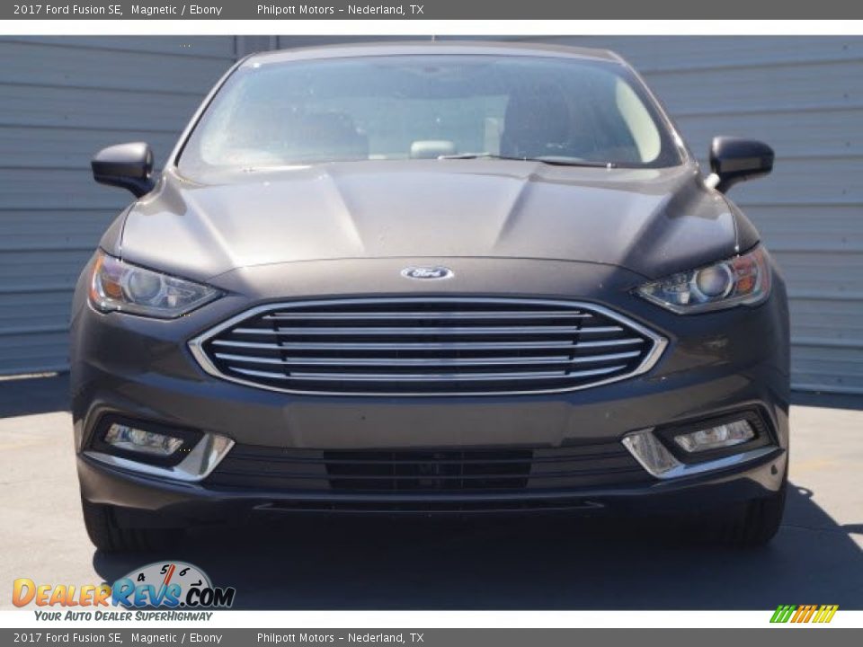 2017 Ford Fusion SE Magnetic / Ebony Photo #2