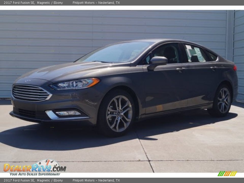 2017 Ford Fusion SE Magnetic / Ebony Photo #3