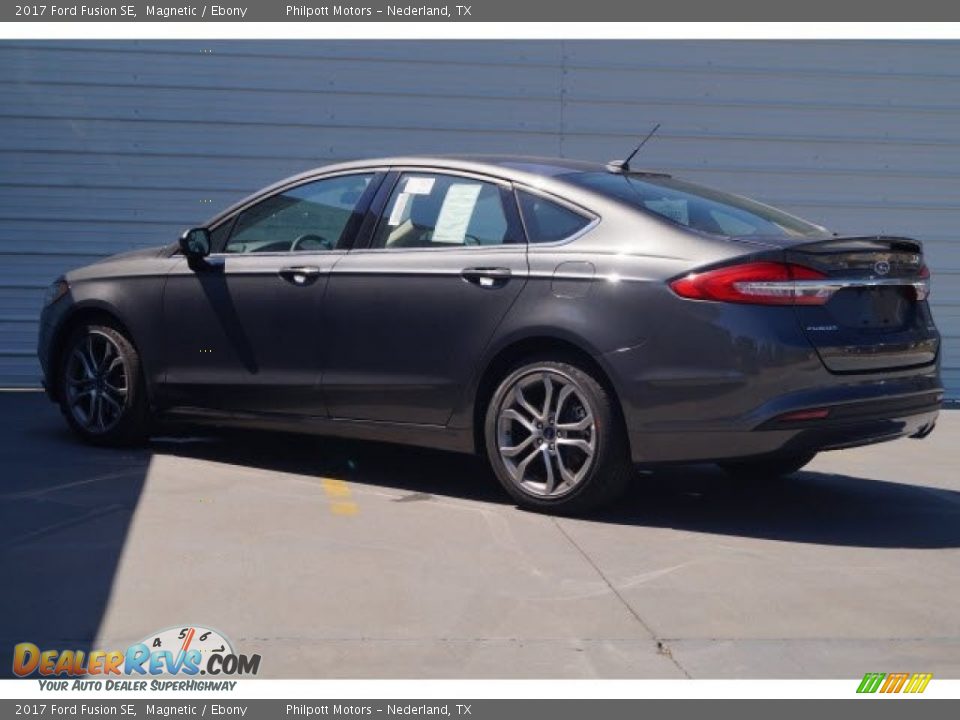 2017 Ford Fusion SE Magnetic / Ebony Photo #4